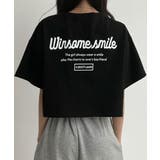 バックプリント クロップドTシャツ | VIVID LADY | 詳細画像8
