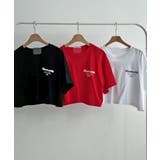 バックプリント クロップドTシャツ | VIVID LADY | 詳細画像17