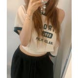 ボートネックオフショル 半袖トレーナー | VIVID LADY | 詳細画像10