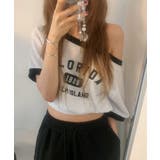 ボートネックオフショル 半袖トレーナー | VIVID LADY | 詳細画像4