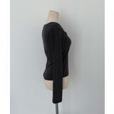 ボーダー柄Vネックヘンリーネックトップス | VIVID LADY | 詳細画像19