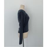 ボーダー柄Vネックヘンリーネックトップス | VIVID LADY | 詳細画像22