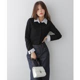 フェイクレイヤードシャツ風カーディガン | VIVID LADY | 詳細画像11