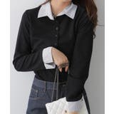 フェイクレイヤードシャツ風カーディガン | VIVID LADY | 詳細画像14