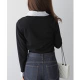 フェイクレイヤードシャツ風カーディガン | VIVID LADY | 詳細画像17