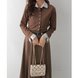 フェイクレイヤードシャツ風カーディガン | VIVID LADY | 詳細画像31