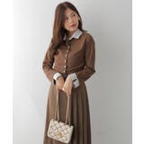 フェイクレイヤードシャツ風カーディガン | VIVID LADY | 詳細画像32