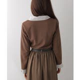 フェイクレイヤードシャツ風カーディガン | VIVID LADY | 詳細画像34