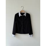 フェイクレイヤードシャツ風カーディガン | VIVID LADY | 詳細画像53