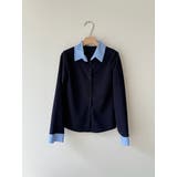 フェイクレイヤードシャツ風カーディガン | VIVID LADY | 詳細画像54