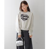 ハート刺繍ロゴスウェットトップス | VIVID LADY | 詳細画像14