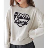 ハート刺繍ロゴスウェットトップス | VIVID LADY | 詳細画像20