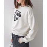 ハート刺繍ロゴスウェットトップス | VIVID LADY | 詳細画像22