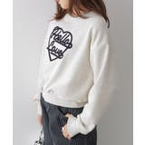 ハート刺繍ロゴスウェットトップス | VIVID LADY | 詳細画像23