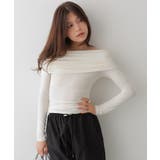 ドレープオフショルダートップス | VIVID LADY | 詳細画像12 