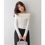 ドレープオフショルダートップス | VIVID LADY | 詳細画像9 