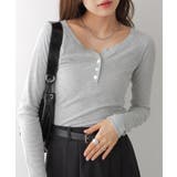 ヘンリーネックリブトップス | VIVID LADY | 詳細画像1