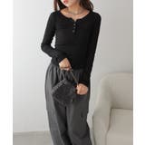 ヘンリーネックリブトップス | VIVID LADY | 詳細画像14