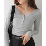 ヘンリーネックリブトップス | VIVID LADY | 詳細画像2