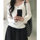 アシンメトリーワンショルダートップス | VIVID LADY | 詳細画像13 