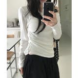 アシンメトリーワンショルダートップス | VIVID LADY | 詳細画像15 