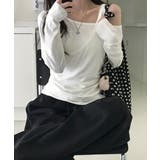 アシンメトリーワンショルダートップス | VIVID LADY | 詳細画像18 