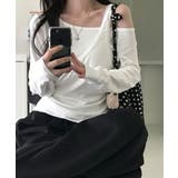 アシンメトリーワンショルダートップス | VIVID LADY | 詳細画像19 