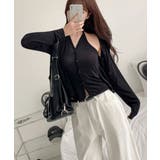 ホルターネック付きレイヤード風トップス | VIVID LADY | 詳細画像12