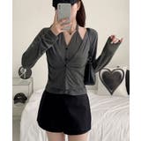 ホルターネック付きレイヤード風トップス | VIVID LADY | 詳細画像23