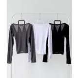 ホルターネック付きレイヤード風トップス | VIVID LADY | 詳細画像30