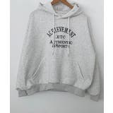 カレッジロゴ 裏起毛オーバーサイズパーカー | VIVID LADY | 詳細画像23 