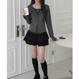 ボーダーインナー風 フェイクレイヤード 長袖Tシャツ | VIVID LADY | 詳細画像10