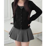 ボーダーインナー風 フェイクレイヤード 長袖Tシャツ | VIVID LADY | 詳細画像11