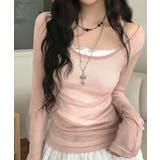 シアーロングスリーブTシャツ | VIVID LADY | 詳細画像8