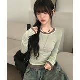 シアーロングスリーブTシャツ | VIVID LADY | 詳細画像15