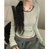 シアーロングスリーブTシャツ | VIVID LADY | 詳細画像16