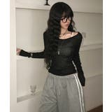 シアーロングスリーブTシャツ | VIVID LADY | 詳細画像30