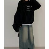 【裏起毛】オーバーサイズ ロゴスウェットトレーナー | VIVID LADY | 詳細画像9