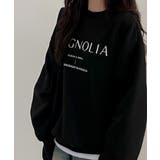 【裏起毛】オーバーサイズ ロゴスウェットトレーナー | VIVID LADY | 詳細画像13