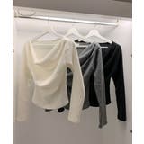 ドレープ起毛2wayオフショルダートップス | VIVID LADY | 詳細画像9 