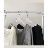 起毛 ボートネック ワンショルダー 2way シャーリングロンT | VIVID LADY | 詳細画像17