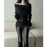 ドレープオフショル 起毛トップス | VIVID LADY | 詳細画像13 