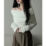 ドレープオフショル 起毛トップス | VIVID LADY | 詳細画像2 