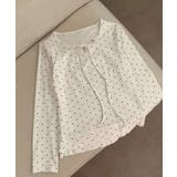 ドット柄 リボン Tシャツ ロンT | VIVID LADY | 詳細画像10 