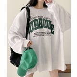 ロゴプリントオーバーサイズロンT | VIVID LADY | 詳細画像1 