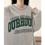 ロゴプリントオーバーサイズロンT | VIVID LADY | 詳細画像10 