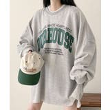 ロゴプリントオーバーサイズロンT | VIVID LADY | 詳細画像13 