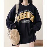 ロゴプリントオーバーサイズロンT | VIVID LADY | 詳細画像20 