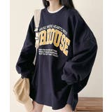 ロゴプリントオーバーサイズロンT | VIVID LADY | 詳細画像22 