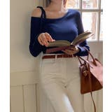 ワンショルダーリブニットトップス | VIVID LADY | 詳細画像43 